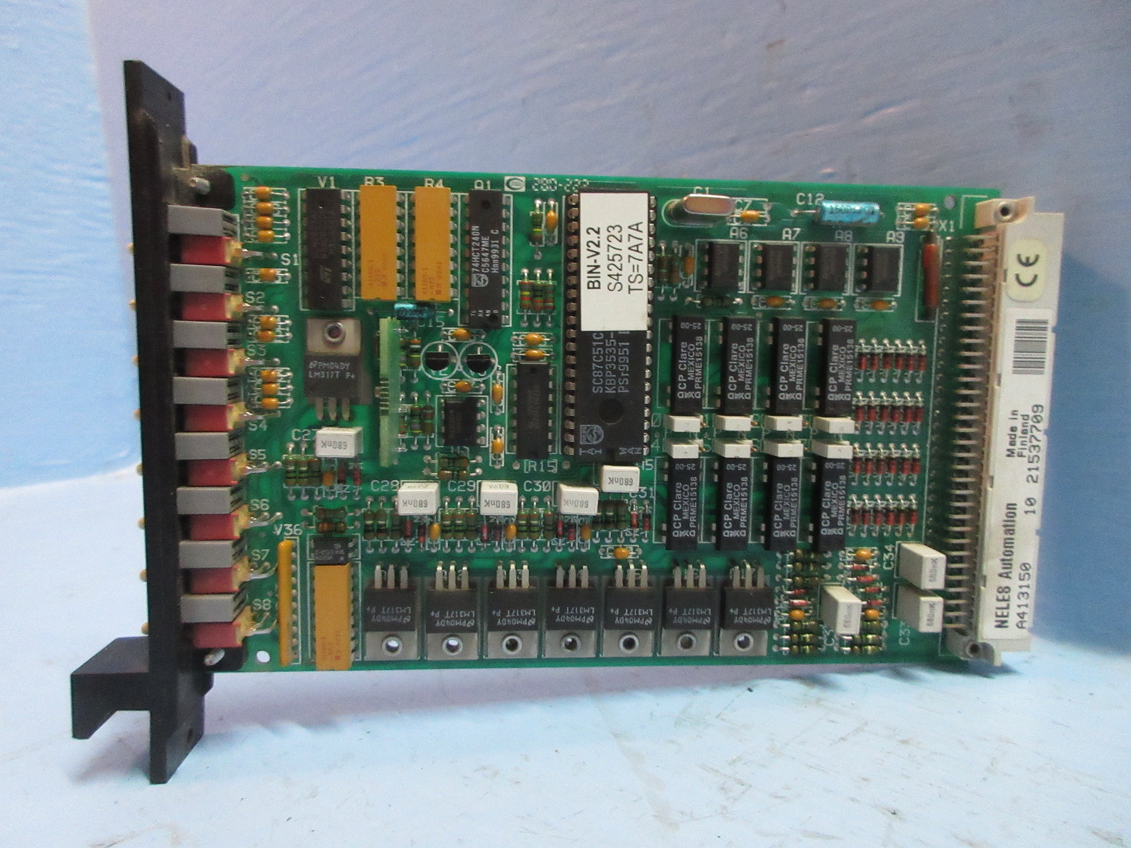 Neles Automation BOU-8 Binary Output Module A413150 Rev. 10 Metso Valmet BOU8