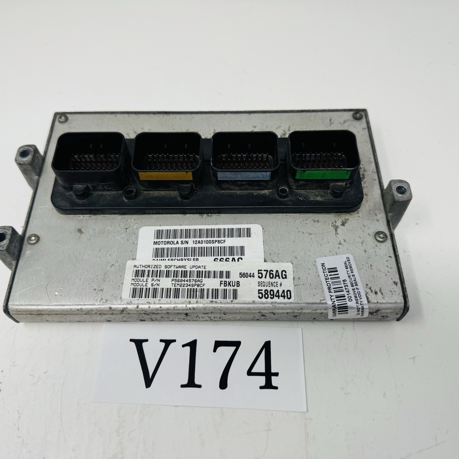 2005 Liberty 3.7L AT Engine computer P56044576AG Programmed to your VIN ECM PCM