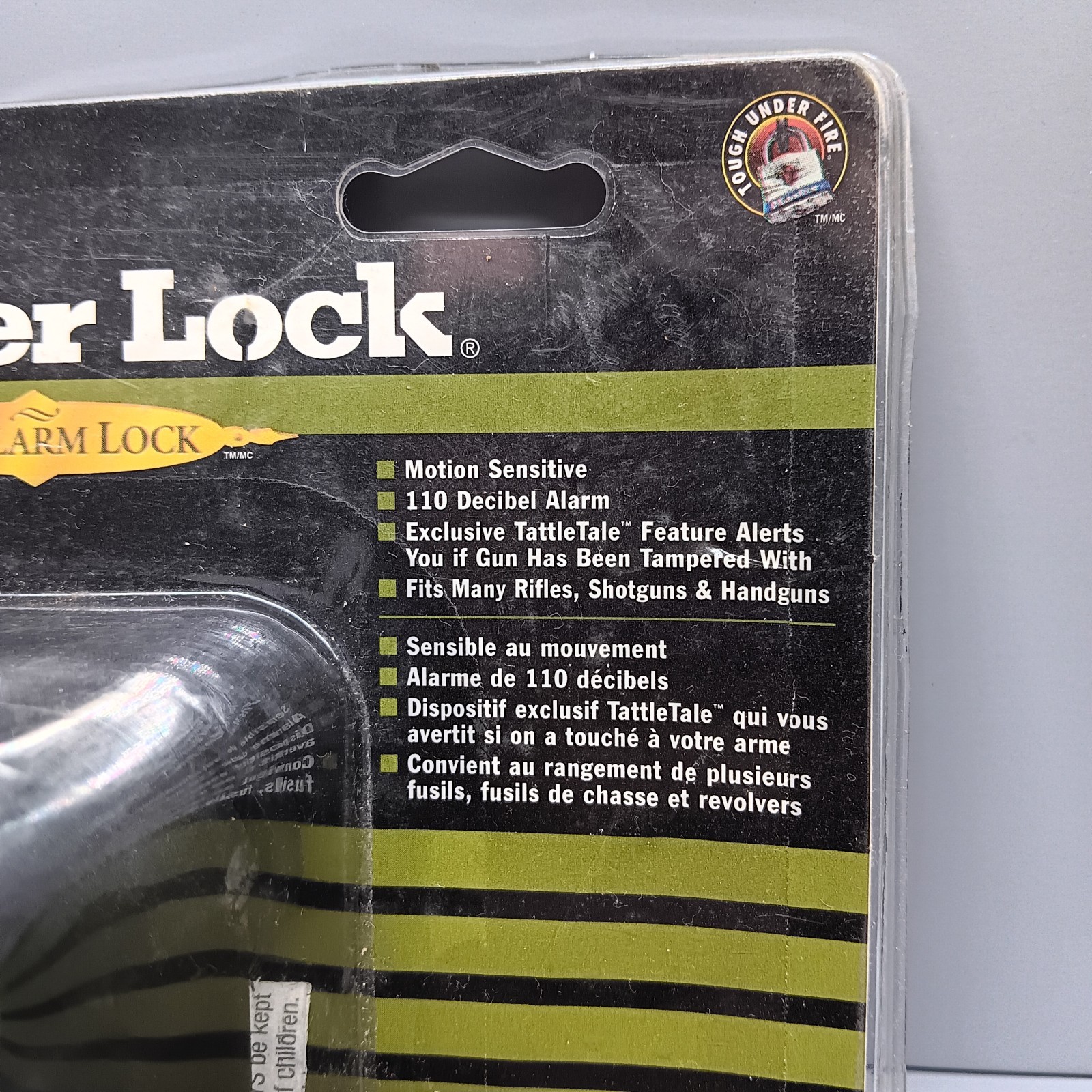 New Master Lock Motion Activated Alarm Gun Lock w/ 2 Keys