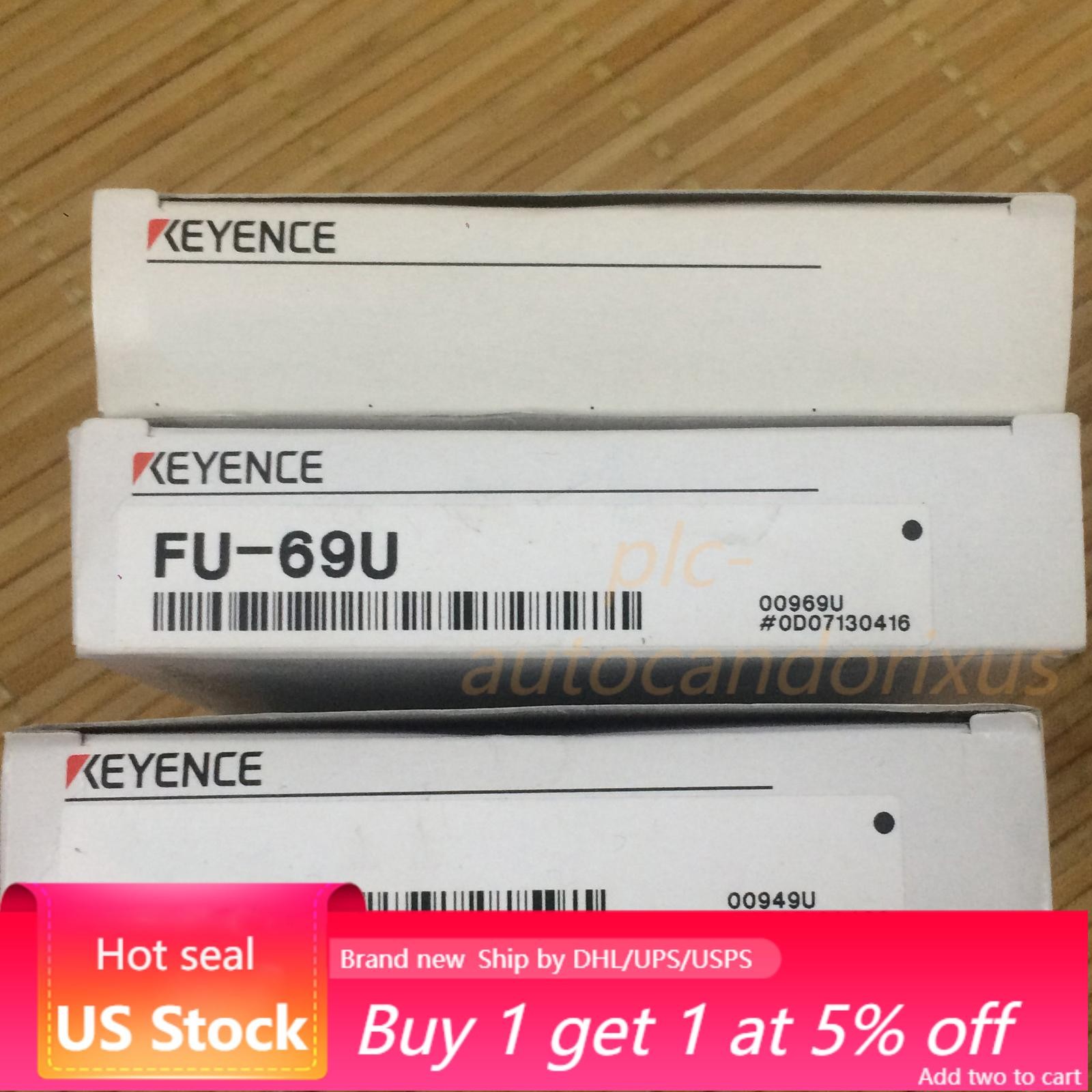 One Keyence FU-69U Fiber Optic Sensor New Free Shipping