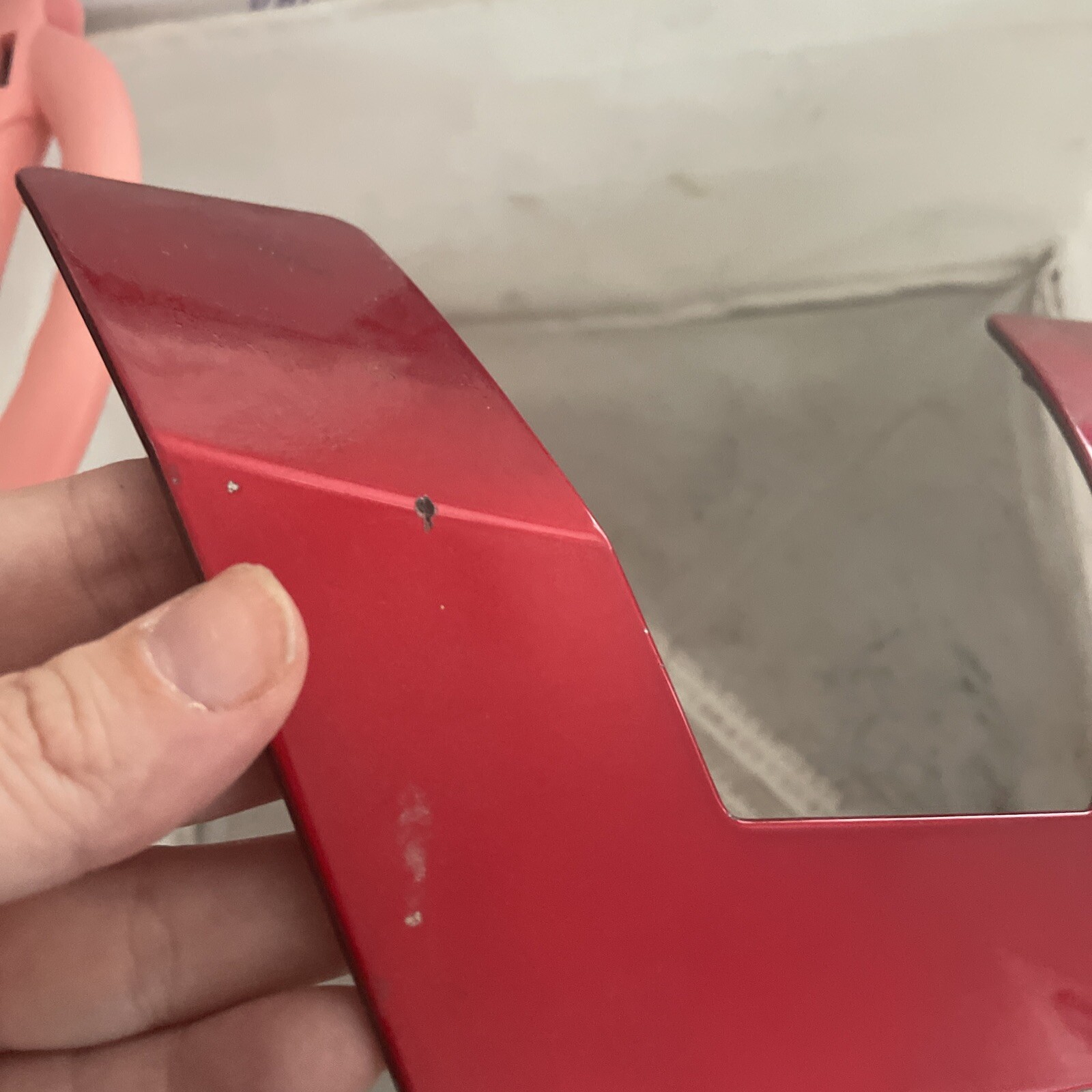 Red Front Bumper Plastic For Pride Mobility Scooter RA27