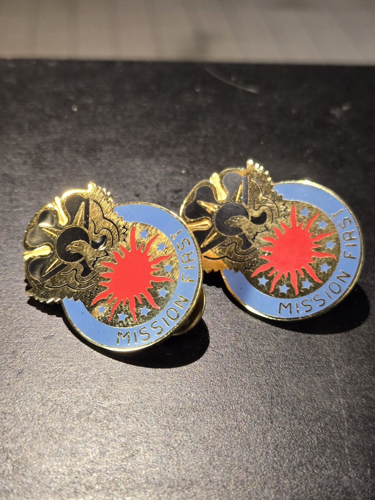 0111 Military Intelligence Bde Unit Crest (Mission First) Set.