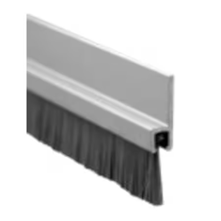 Pemko 18061Cnb8484 Door Weatherstripping, Brush, Gray, 84"L.