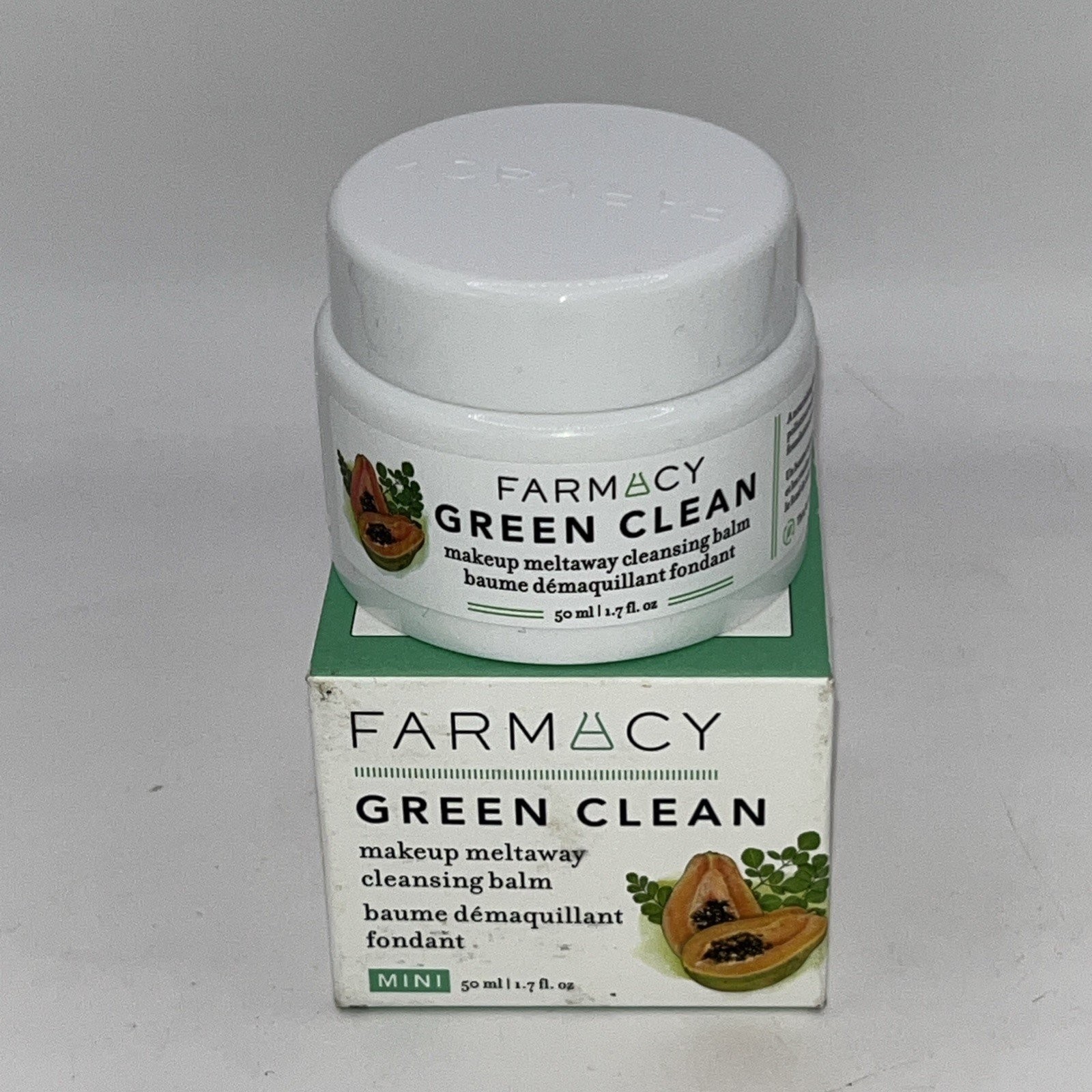 Farmacy Makeup Remover Cleansing Balm Green Clean Meltaway 1.7 fl oz (50ml)