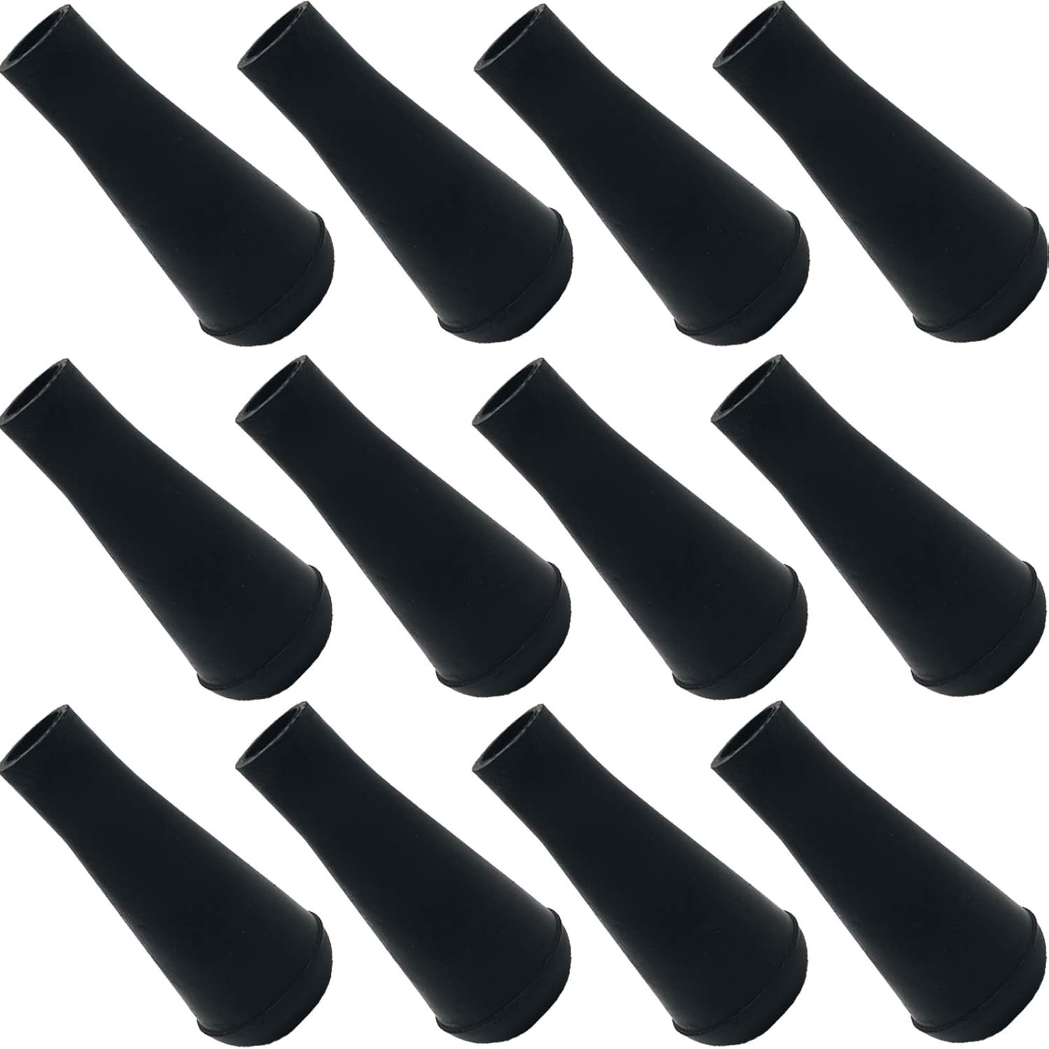 12PCS Soft Rubber Arrowheads for Archery & Practice