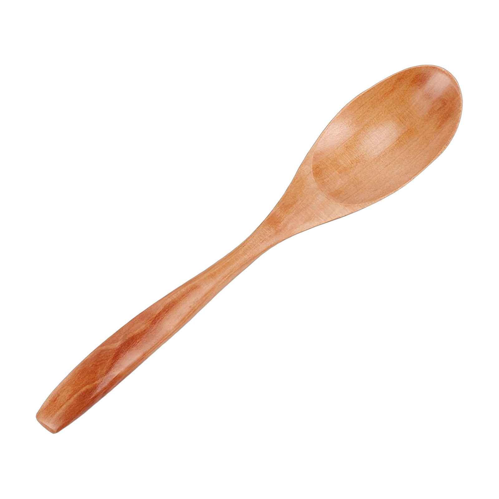 5 Wooden Honey Spoons Durable Serving Set For Kitchen Use