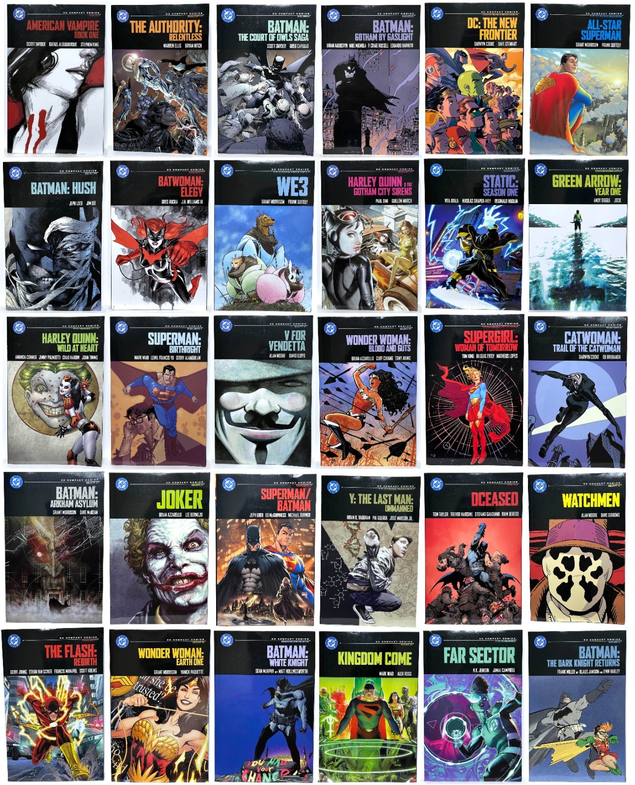 DC COMPACT COMICS You Choose BATMAN WONDER WOMAN HARLEY QUINN BATWOMAN