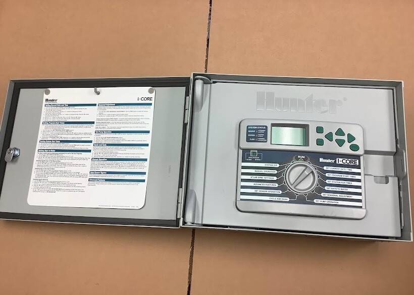 Hunter I-Core IC-600-M Sprinkler Irrigation Timer Controller 18-Station Zone