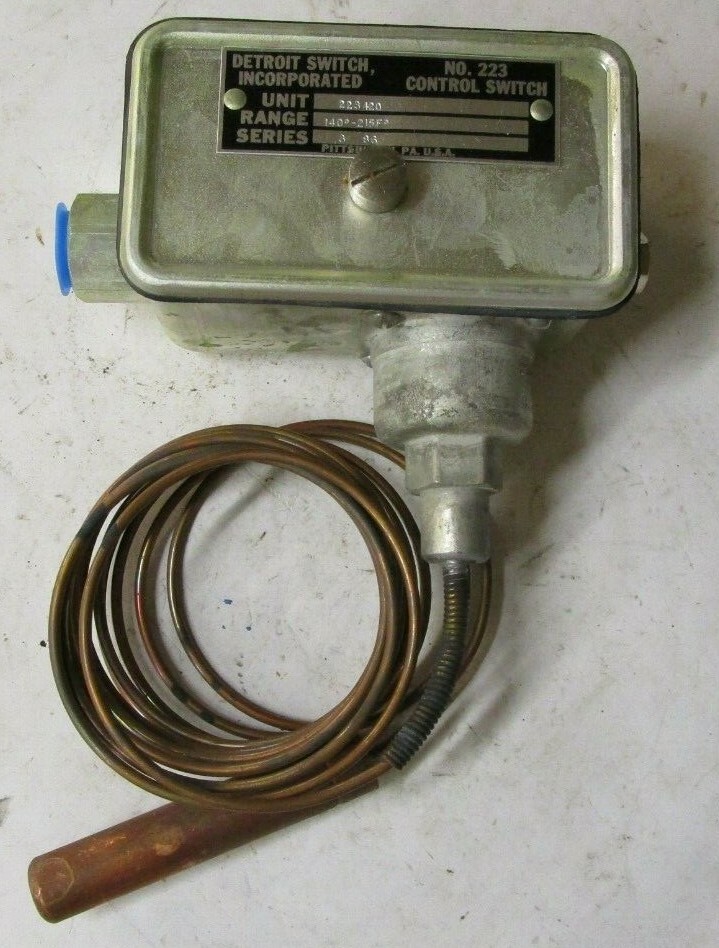 Detroit Switch No. 223 Control Switch 223420 140-215*F