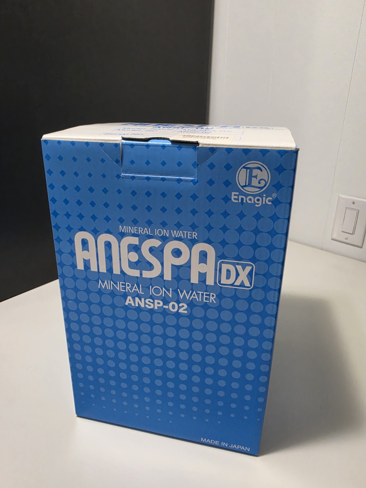 Enagic ANESPA DX ANSP-02 Mineral Ion Water Shower System NEW Open Box Japan