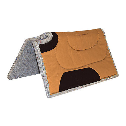 Mustang Cutback Canvas Ranch Pad w/Felt Bottom
