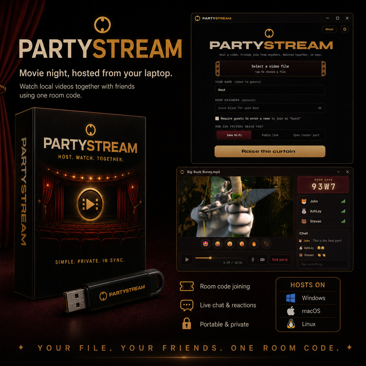 PartyStream | Watch, Talk, and React LIVE | Watch Videos with Friends! | LATEST