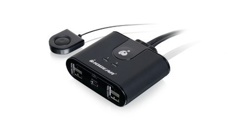 IOGEAR 2x4 USB 2.0 Peripheral Sharing Switch (GUS402)