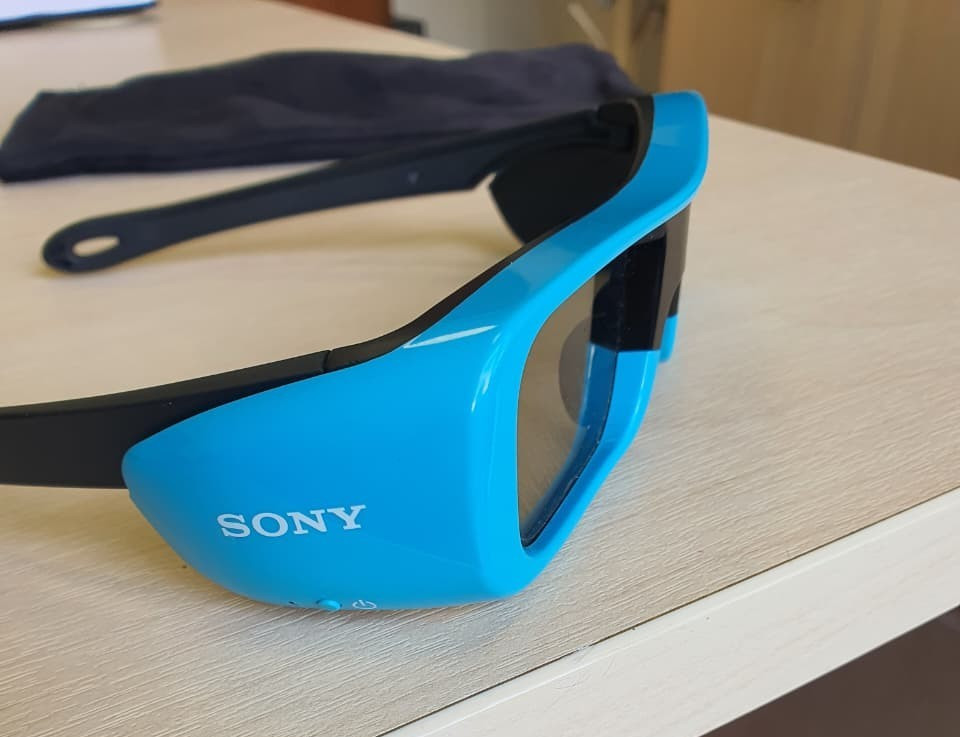 SONY 3D ACTIVE GLASSES BLUE COMPATIBLE WITH SONY BRAVO TV