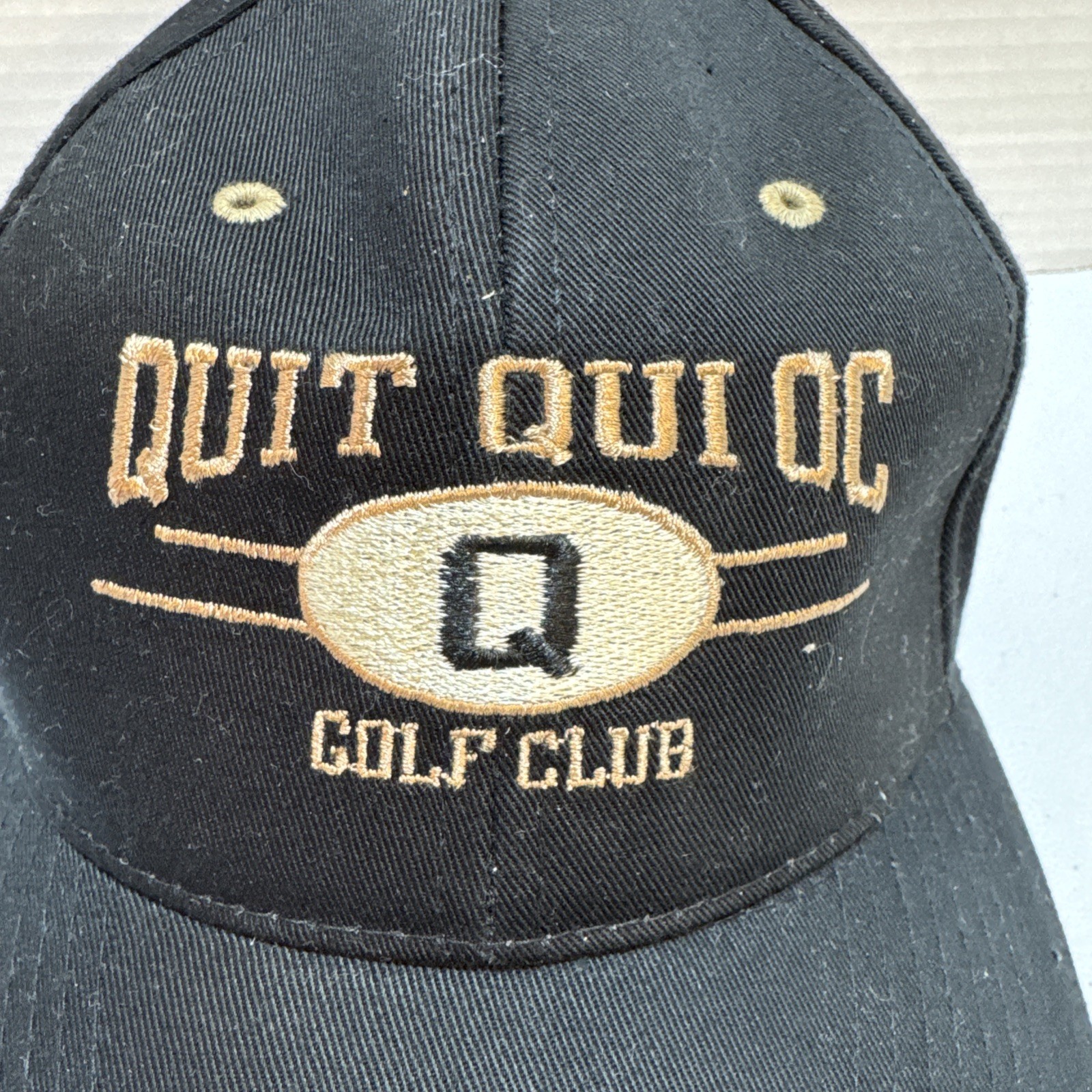 Quit Qui OC Golf Club Hat Baseball Cap Strapback Elkhart Lake WI