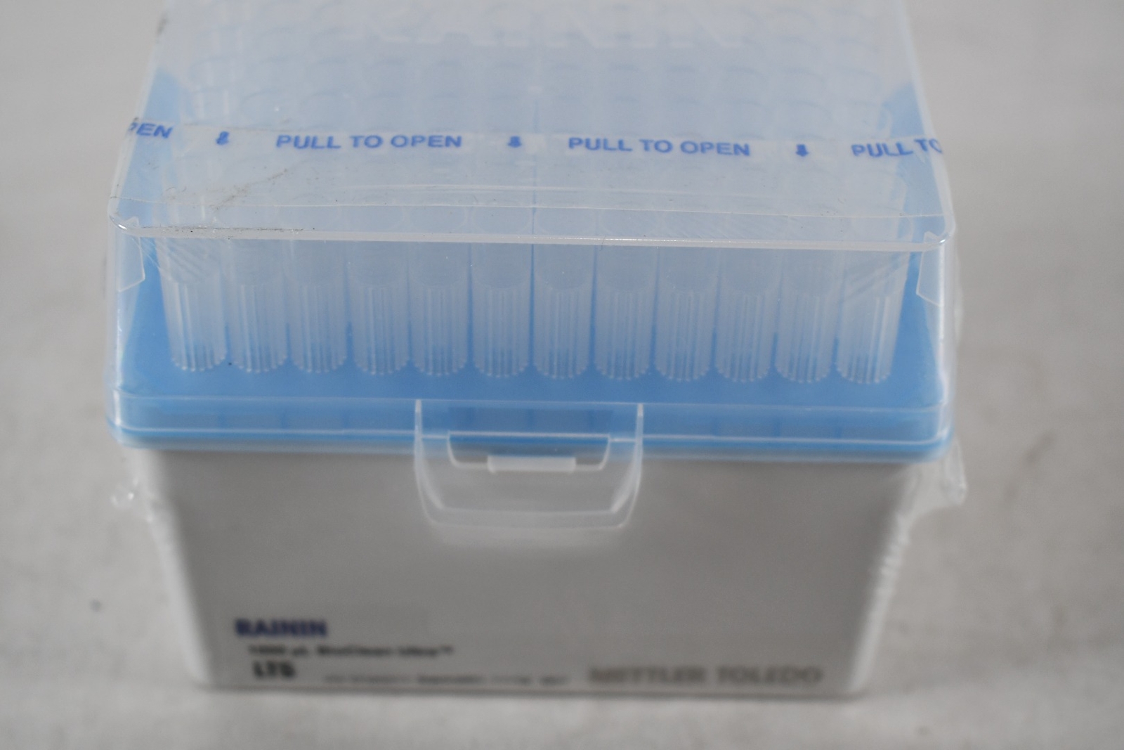 NEW Mettler Toledo Rainin 30389211 1000 uL BioClean Ultra Pipette Tips 96 Pieces