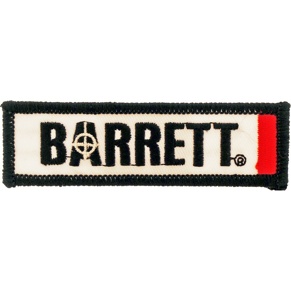 BARRETT LOGO Embroidered Shoulder Patch (3-5/8") (0513)