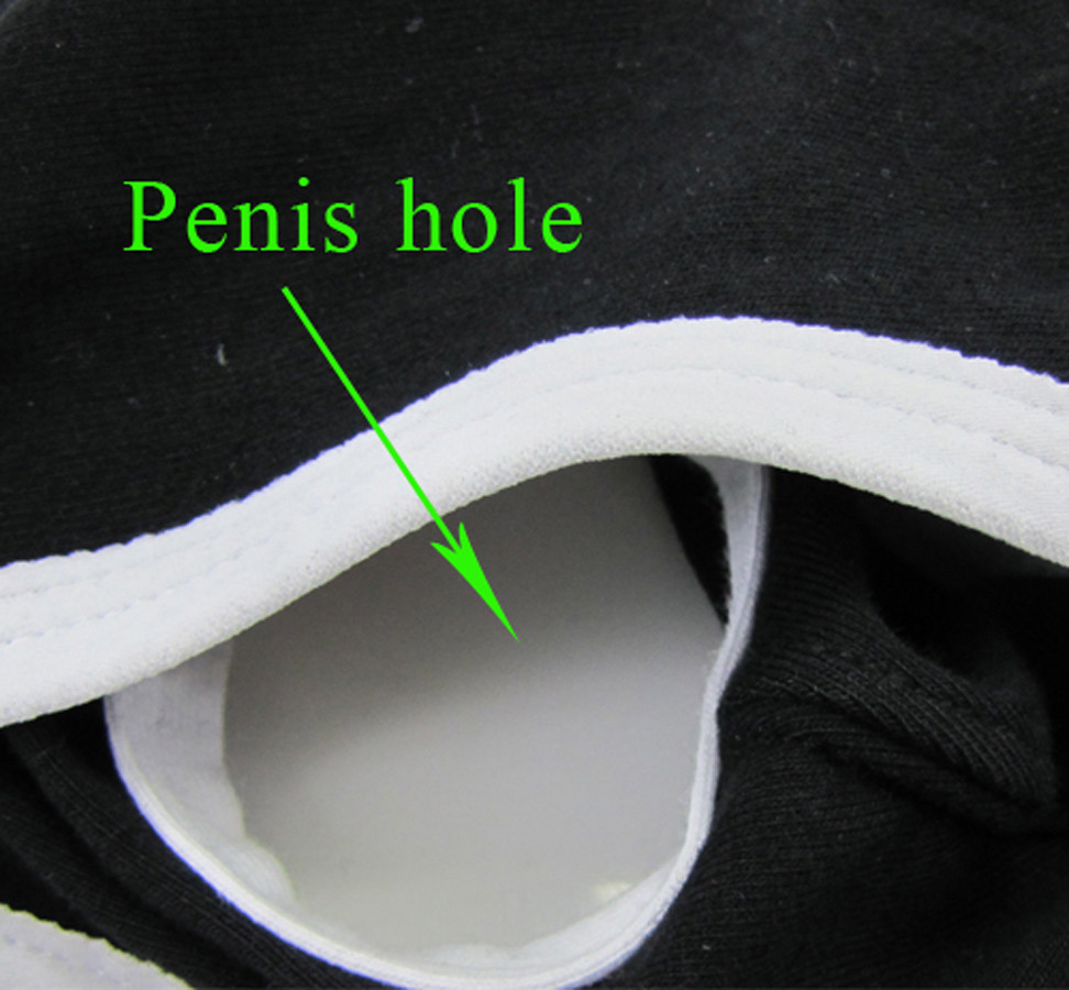 New Men Fitness Underwear Special Holes & Bulge Pouch Design Briefs GYM Shorts