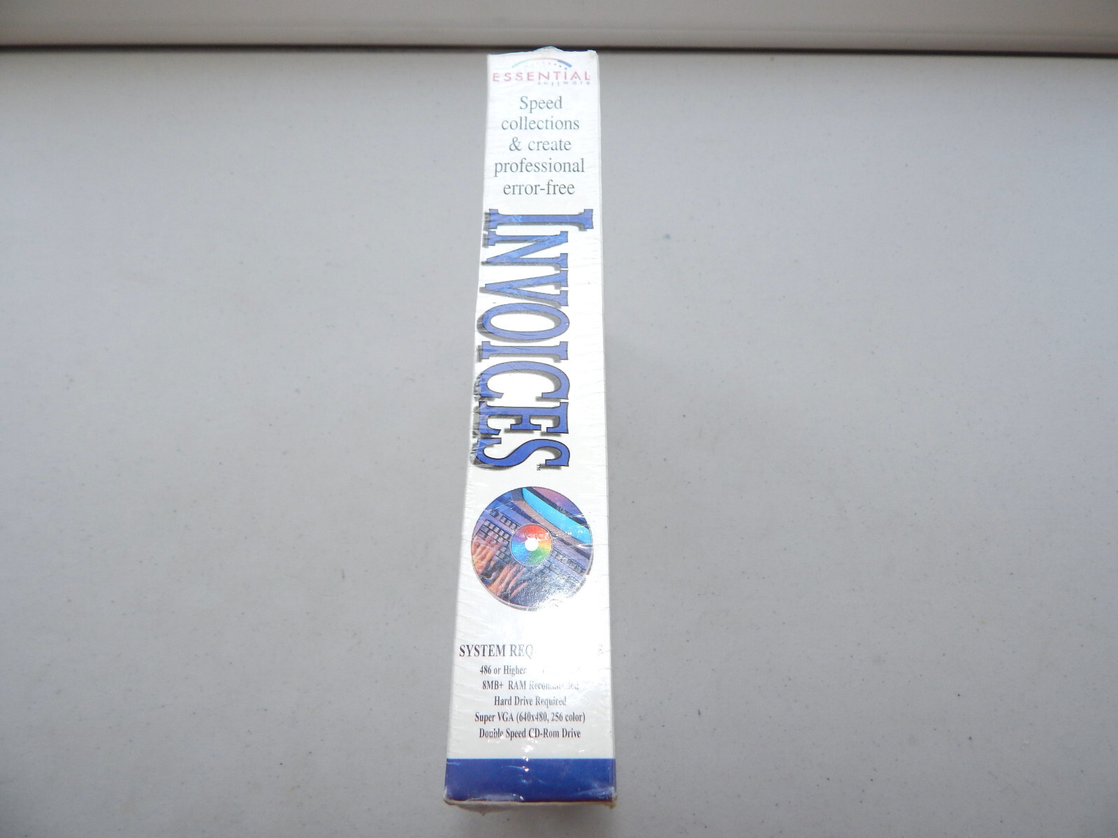 *READ* NOS Sealed 1997 Essential Software Invoices CD