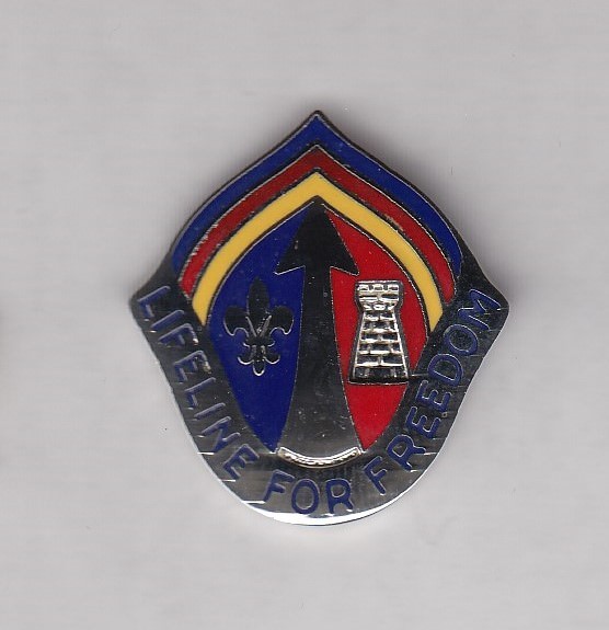 US Army Theatre Army Support Command Europe TASC crest DUI badge G-23
