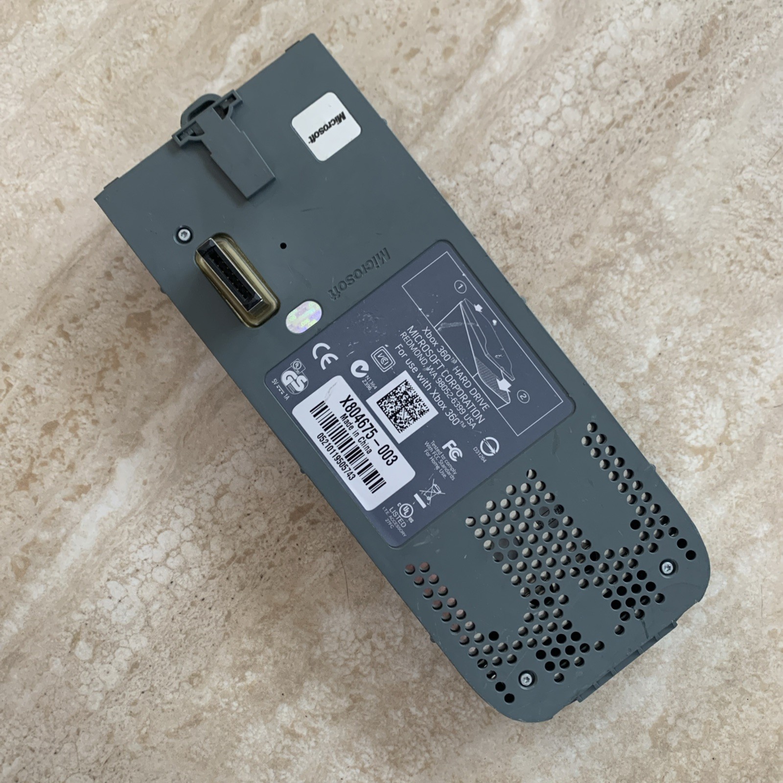 Official Microsoft Xbox 360 20GB Hard Drive HDD Original Fat Model Untested