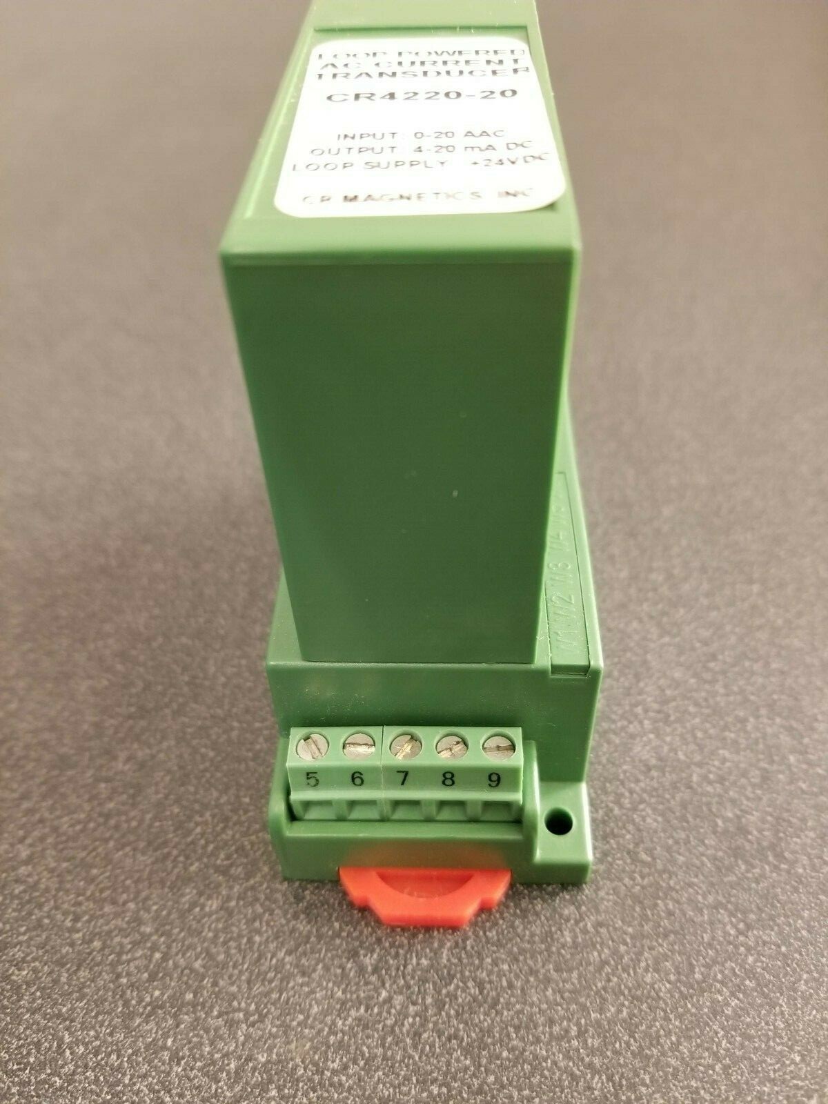 CR Magnetics CR4220 Loop-Powered AC 20A Current Transmitter Transducer