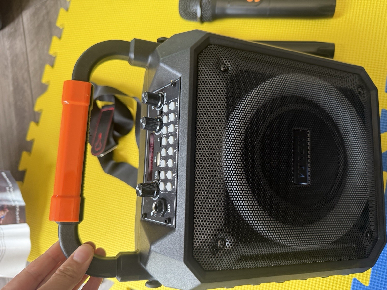 Karaoke Machine with 2 Wireless Microphones.