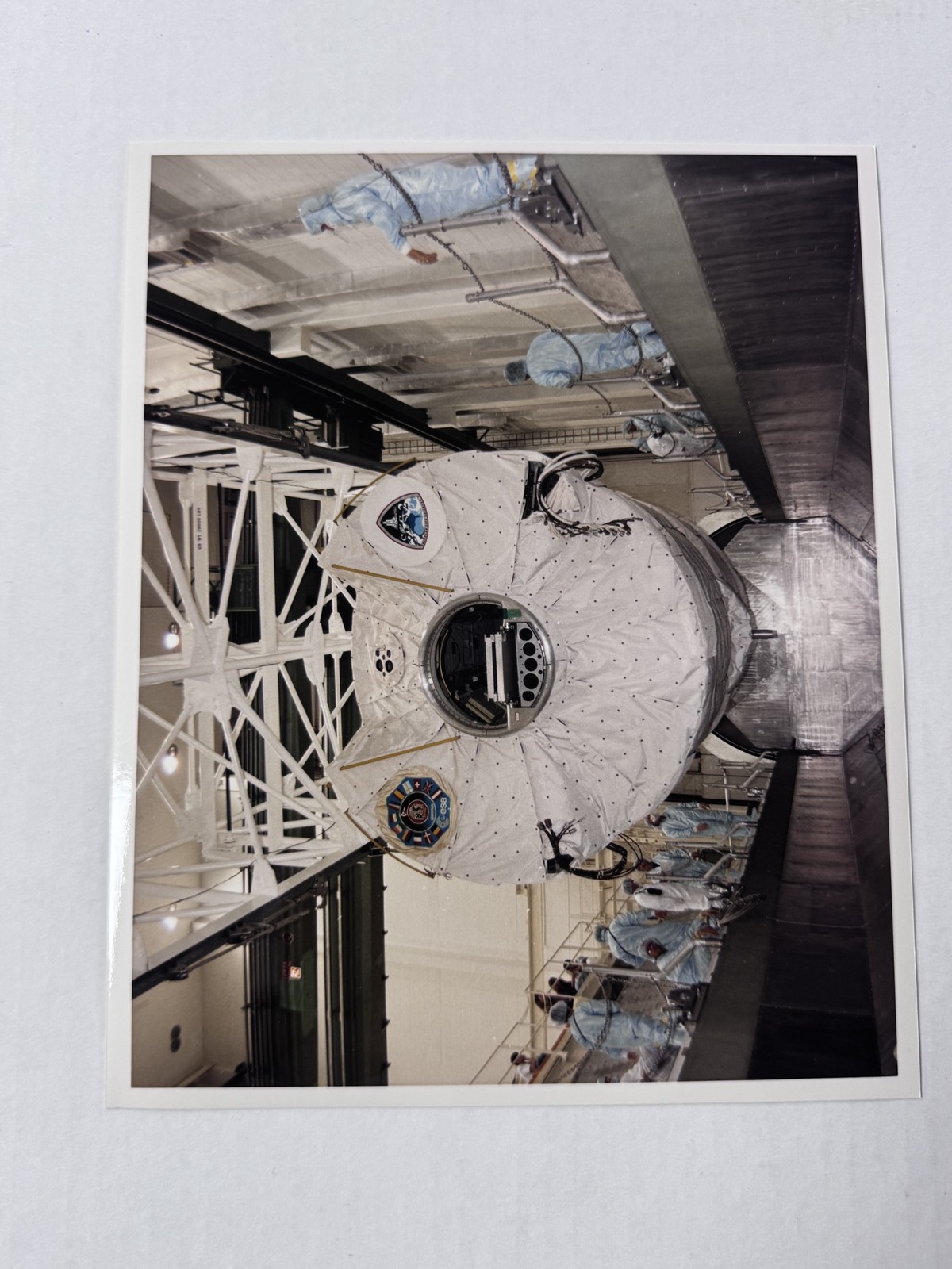 NASA STS-58 Workers Move Spacehab Life Sciences-2 Module Press Photo C
