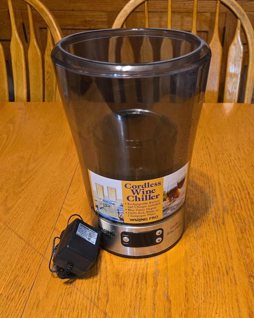 Waring pro cordless wine chiller