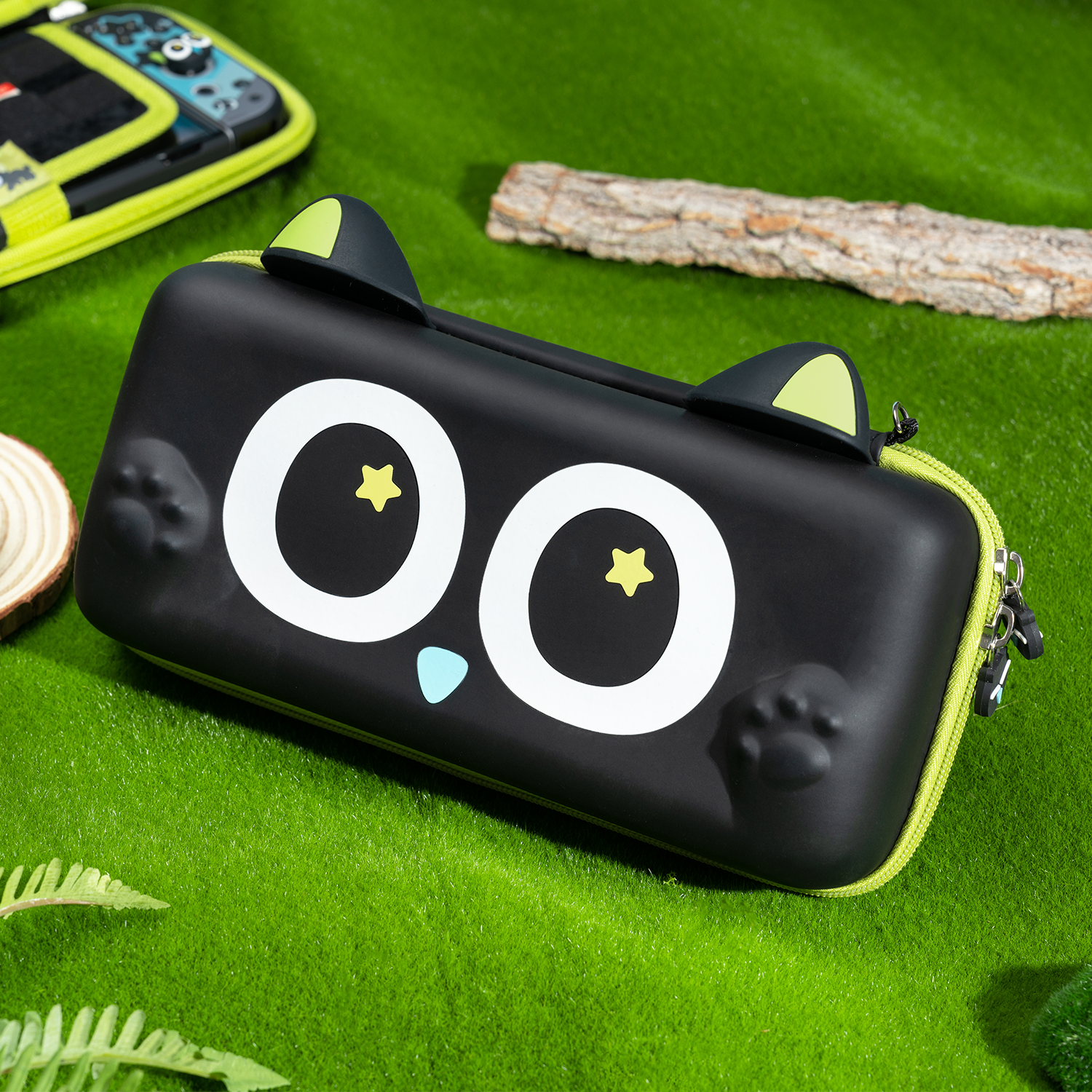 GeekShare Nintendo Switch / OLED Slim Protective Case Joy Con Cover LUOXIAOHEI