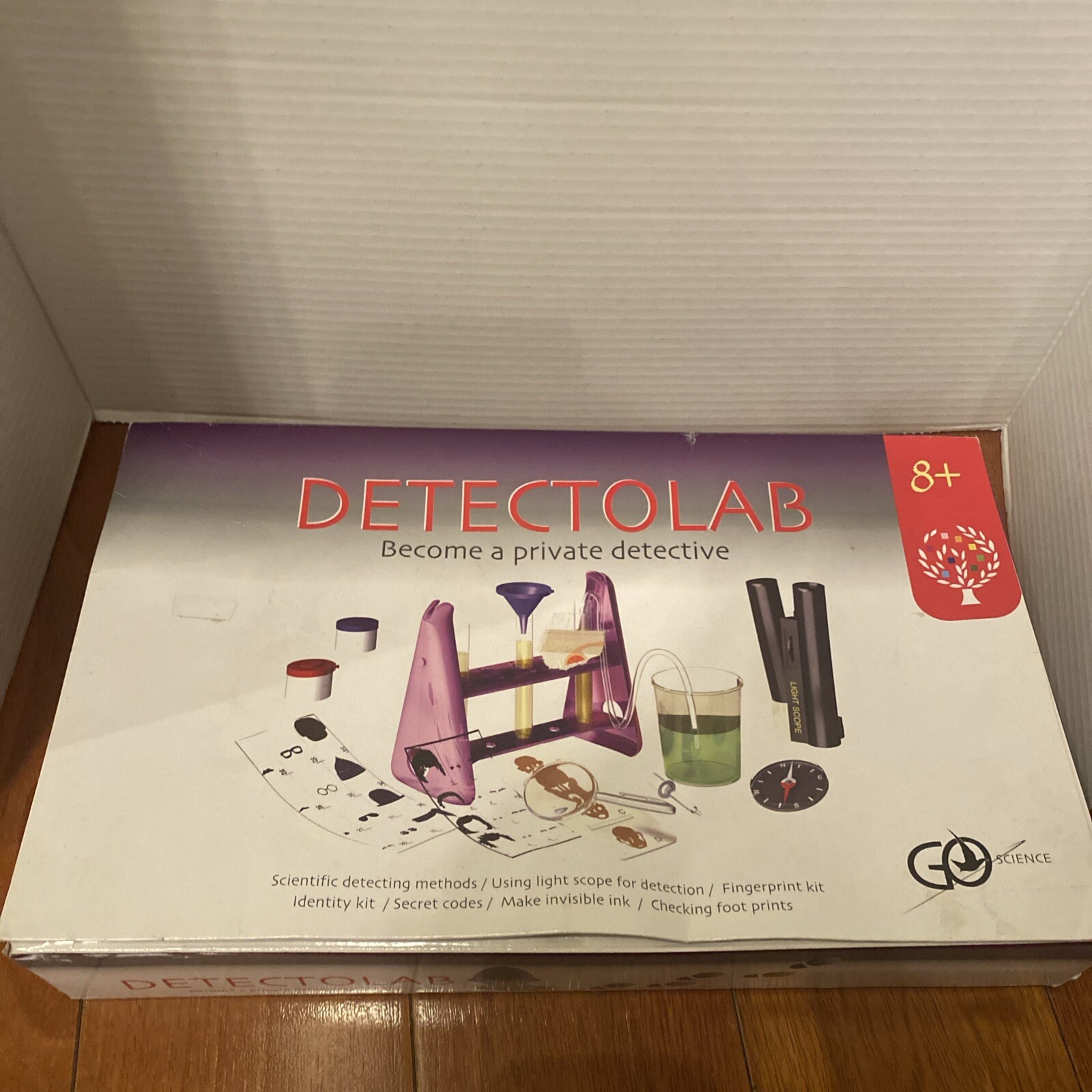 Detectolab Go Science Scientific Detecting Methods For Ages 8+ ELenco