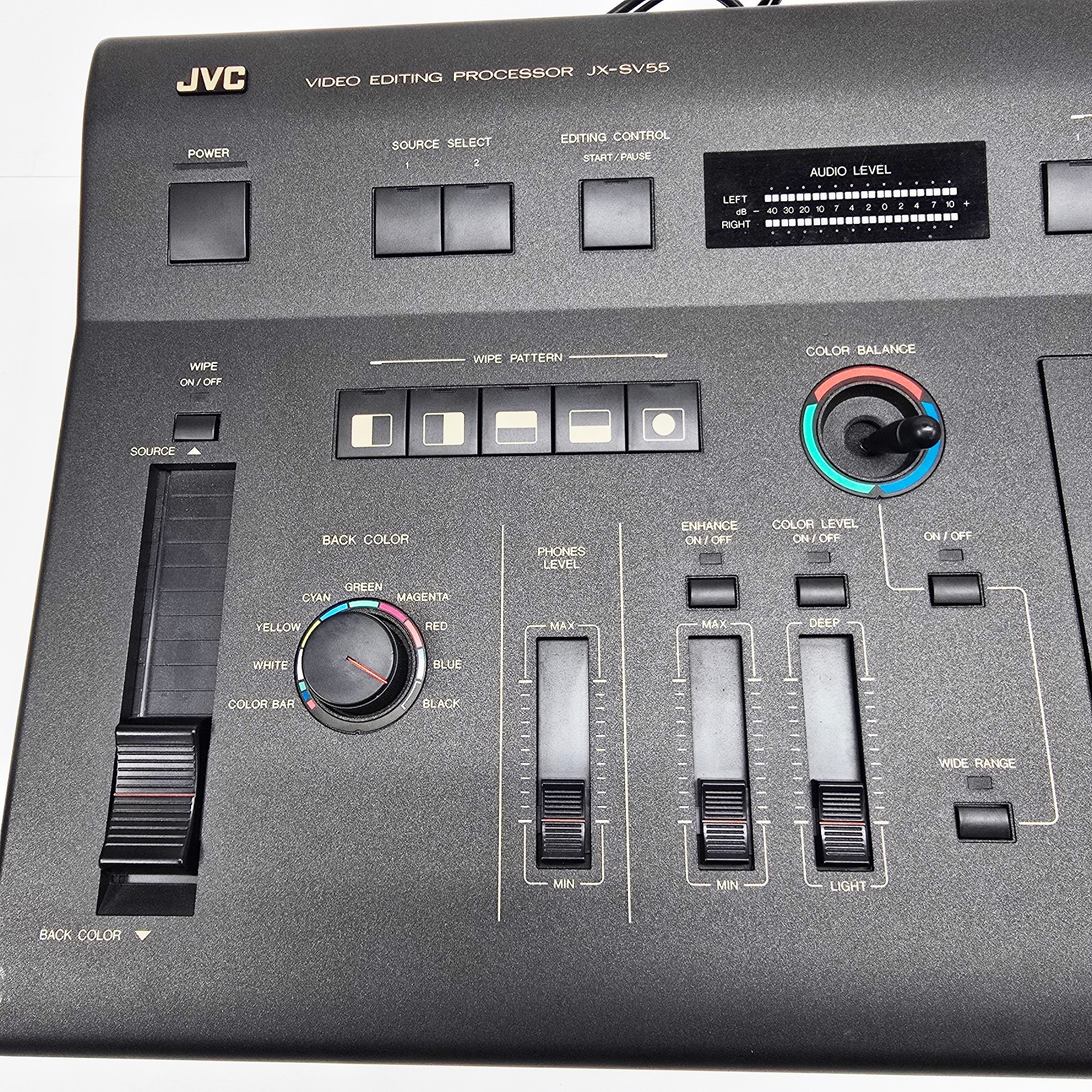 JVC JX-SV55 Video Editing Processor w/ Manual Works