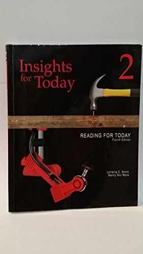 Reading for Today 2: Insights - Paperback, by Smith Lorraine C.; - Very Good g