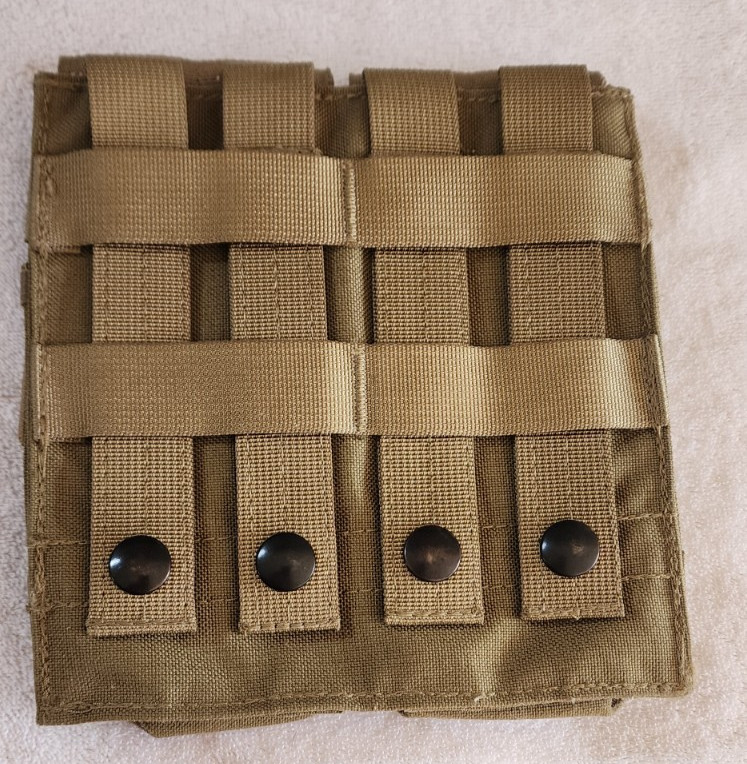 BlackHawk Double Standard Mag Pouch Tan MOLLE NEW