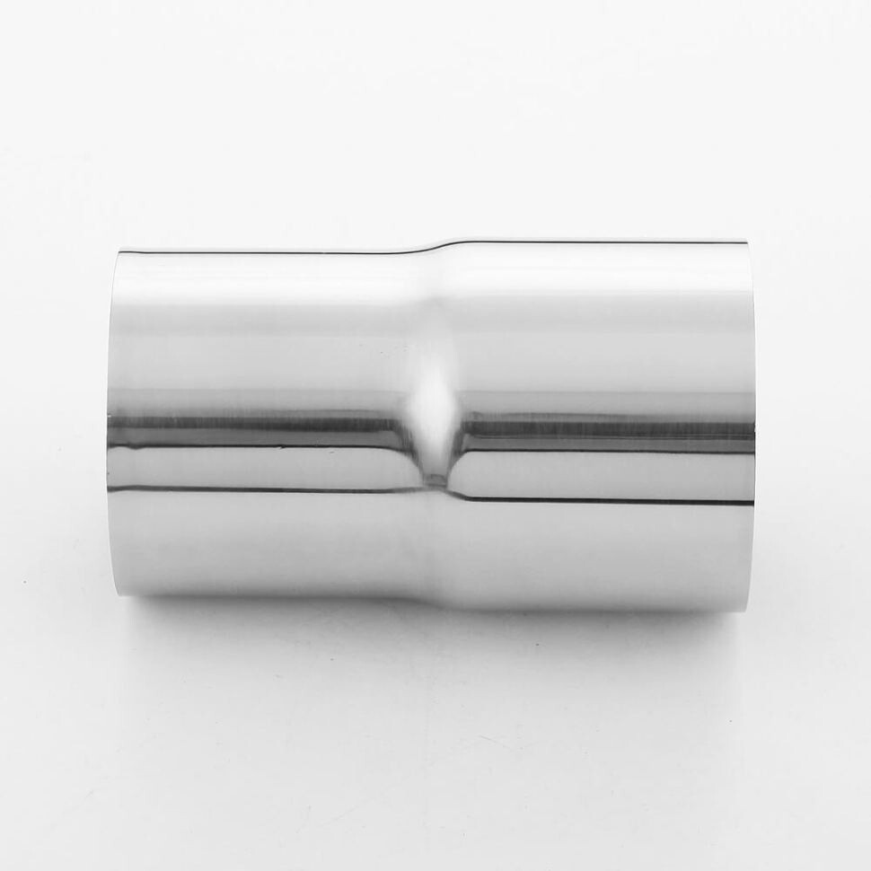 Stainless Steel Exhaust Pipe Connector Reducer 2.75" OD to 3" OD SS304