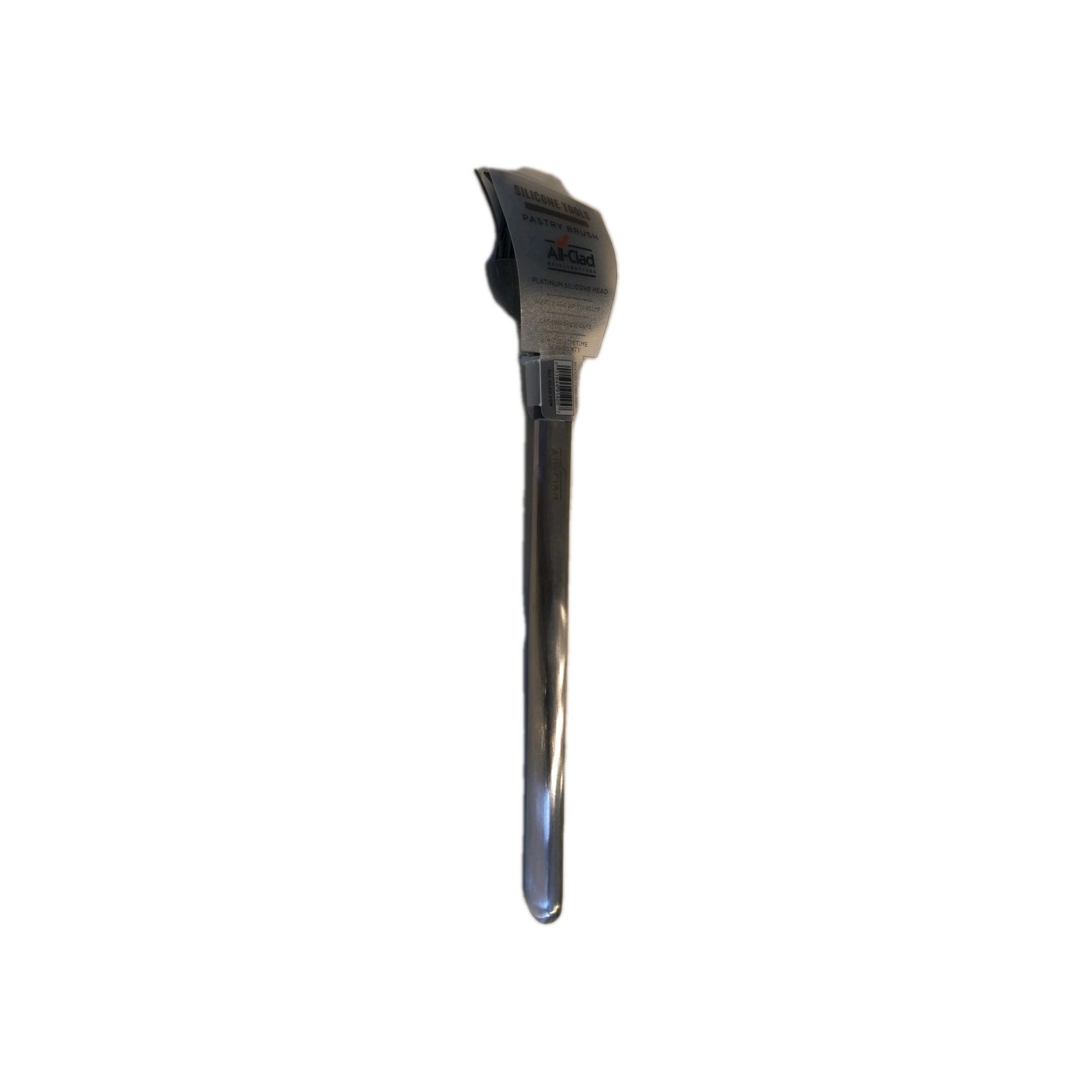 NWT All-Clad Silicone Pastry Brush Stainless Steel Handle 11” Long