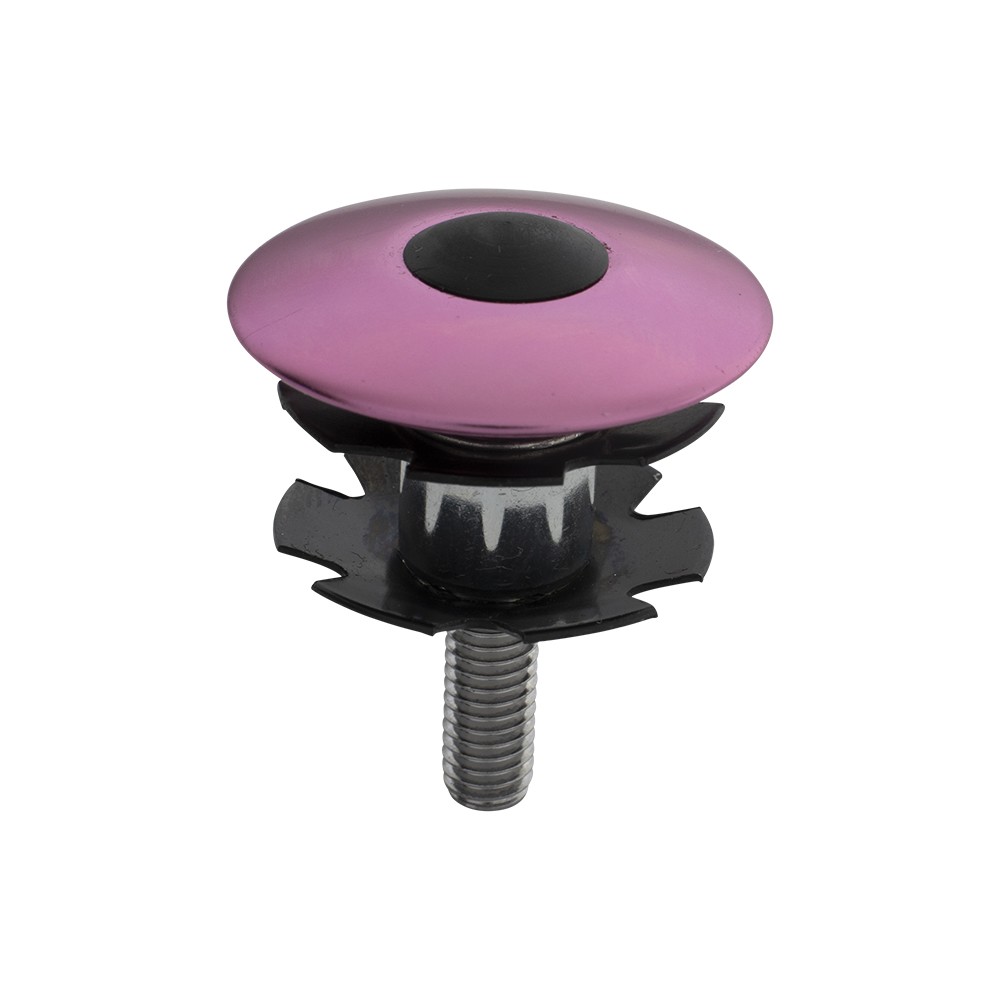 PRO+ ALLOY BICYCLE HEADSET SPACER TAP 1-1/8 CAPS PINK