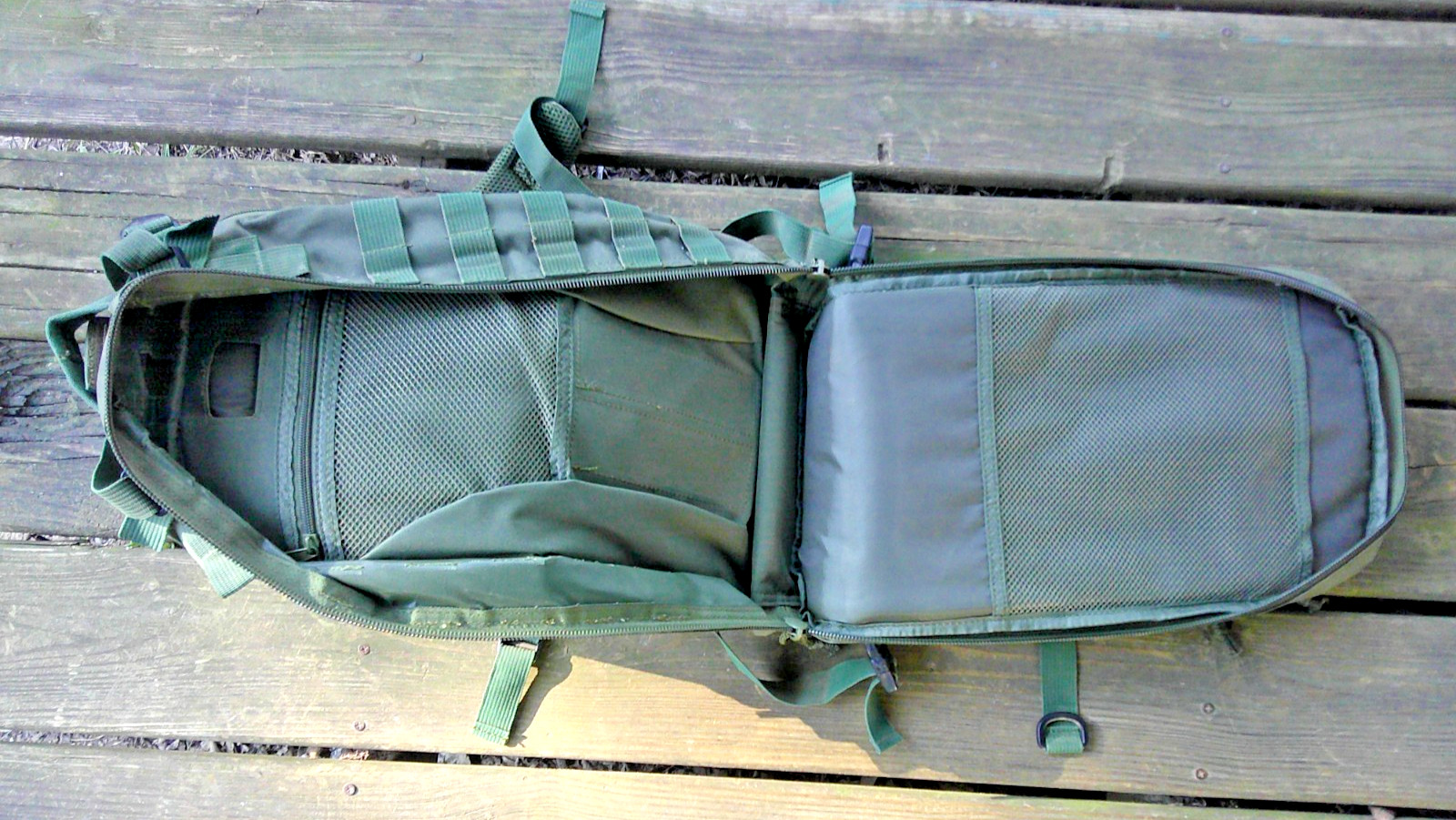 Paintball Rifle Backpack ~ Black Canvas ~ Large  ~  Paintball Accessories