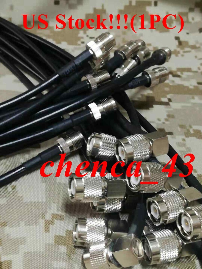 US Ship!!! 1PC 80cm Antenna Extension TNC Connector for TCA PRC152A PRC148 Radio