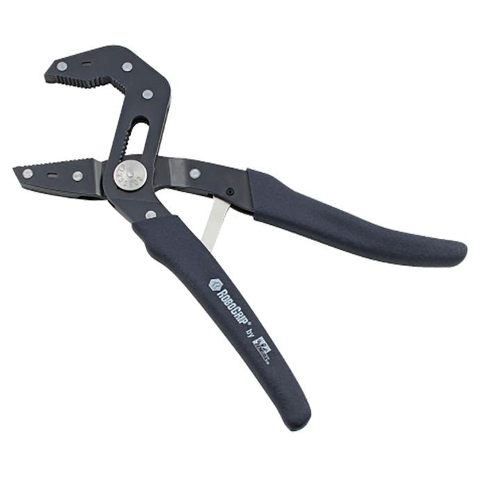 IDEAL INDUSTRIES 35-451 RoboGrip Plier Steel Jaw V-Notch 10in