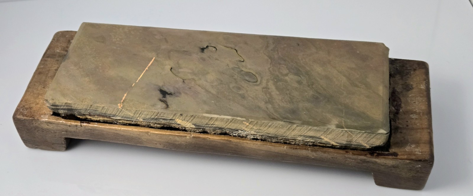 Japanese Natural Stone (JNAT) Karasu Awesedo With Base