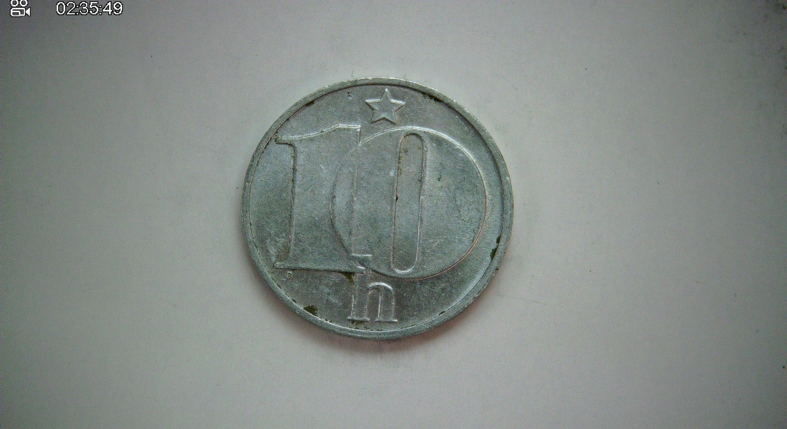 Czechoslovakia 1976 10 Haleru Czechoslovakia 10 Haleru (Czech lion) Coin