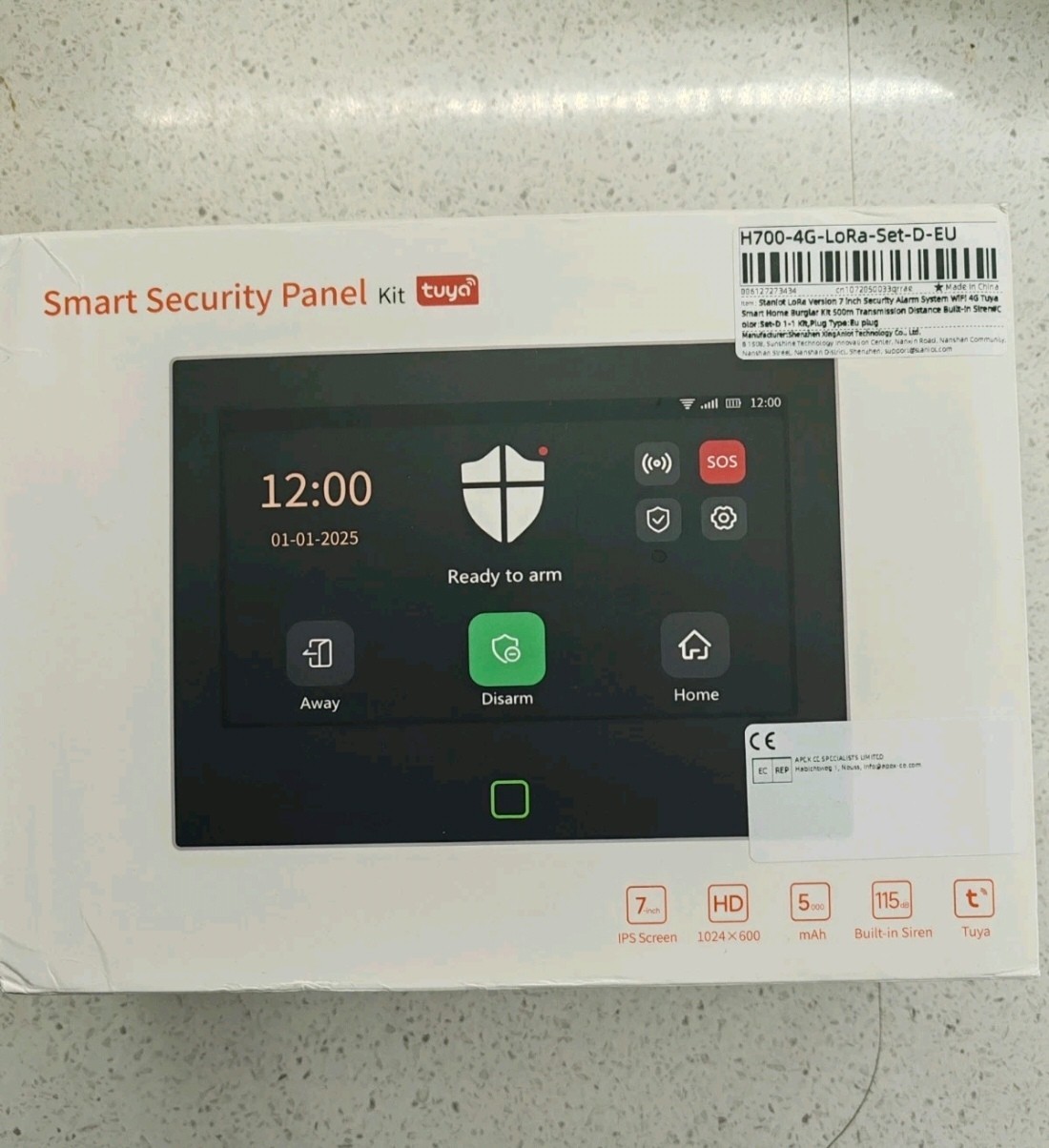 wireless wifi home alarm kit