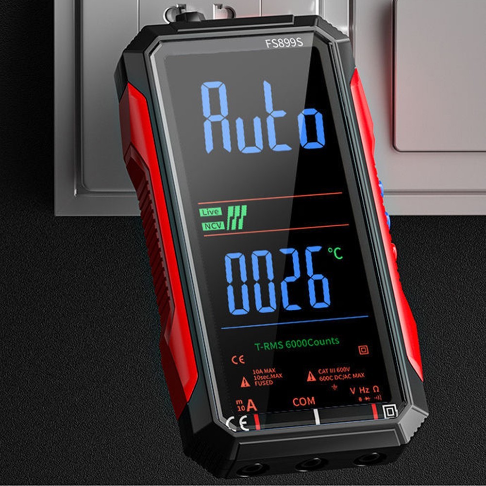 FS899S Test Meter Supporting Multiple Measurement Modes Including AC DC Voltage