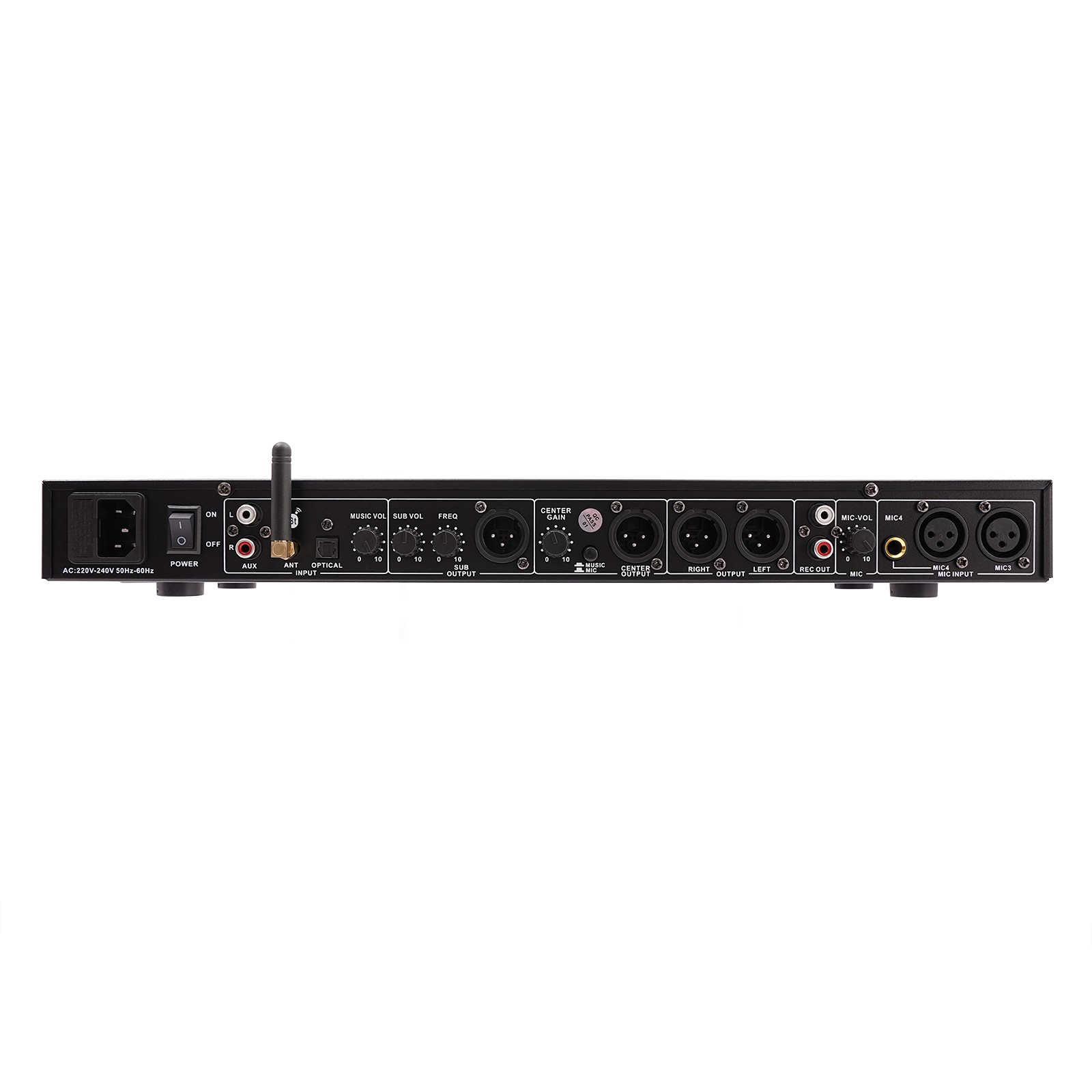 Audio Processor Mixer, Audio Processor Professional Anti-howling Audio Processor