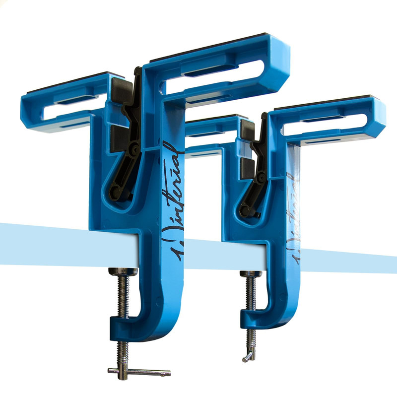 Winterial Snowboard And Ski Vise Set Of Two Non-Slip Vice Grips Horizontal