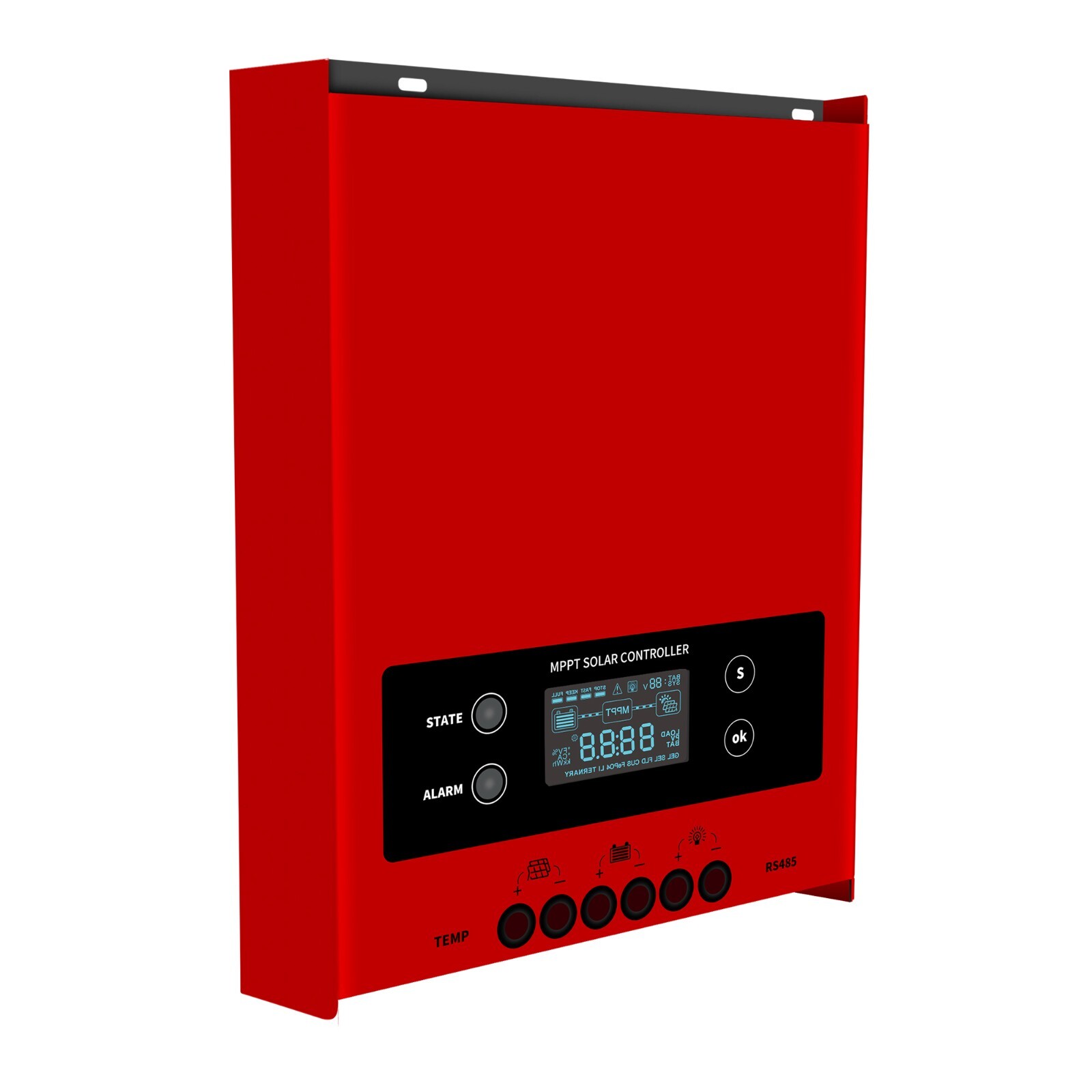 100A MPPT Solar Charge Controller 12V 24V 48V Battery Regulator with Bluetooth