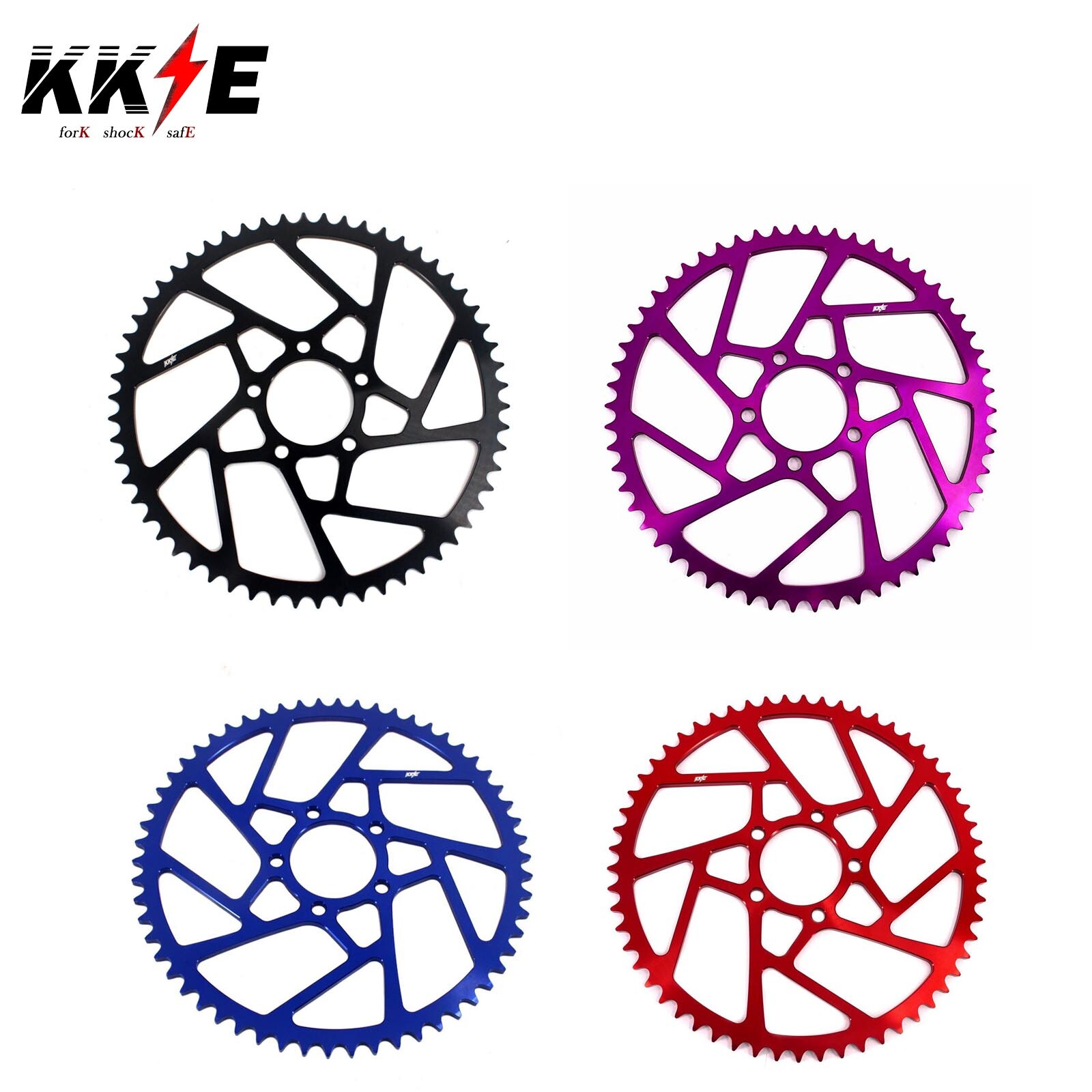 KKE 54/58/60 Tooth Rear Sprocket Fit for SurRon Light Bee X Electric Dirt Bike