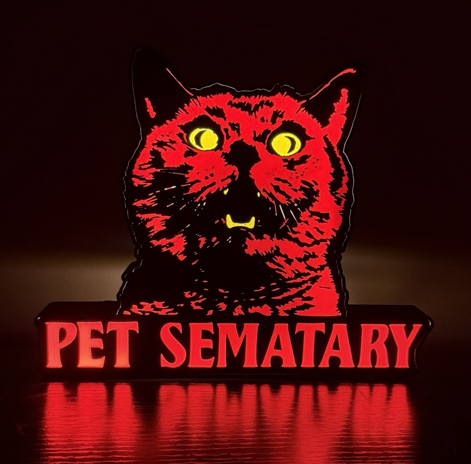 Pet  Semetary Light Box