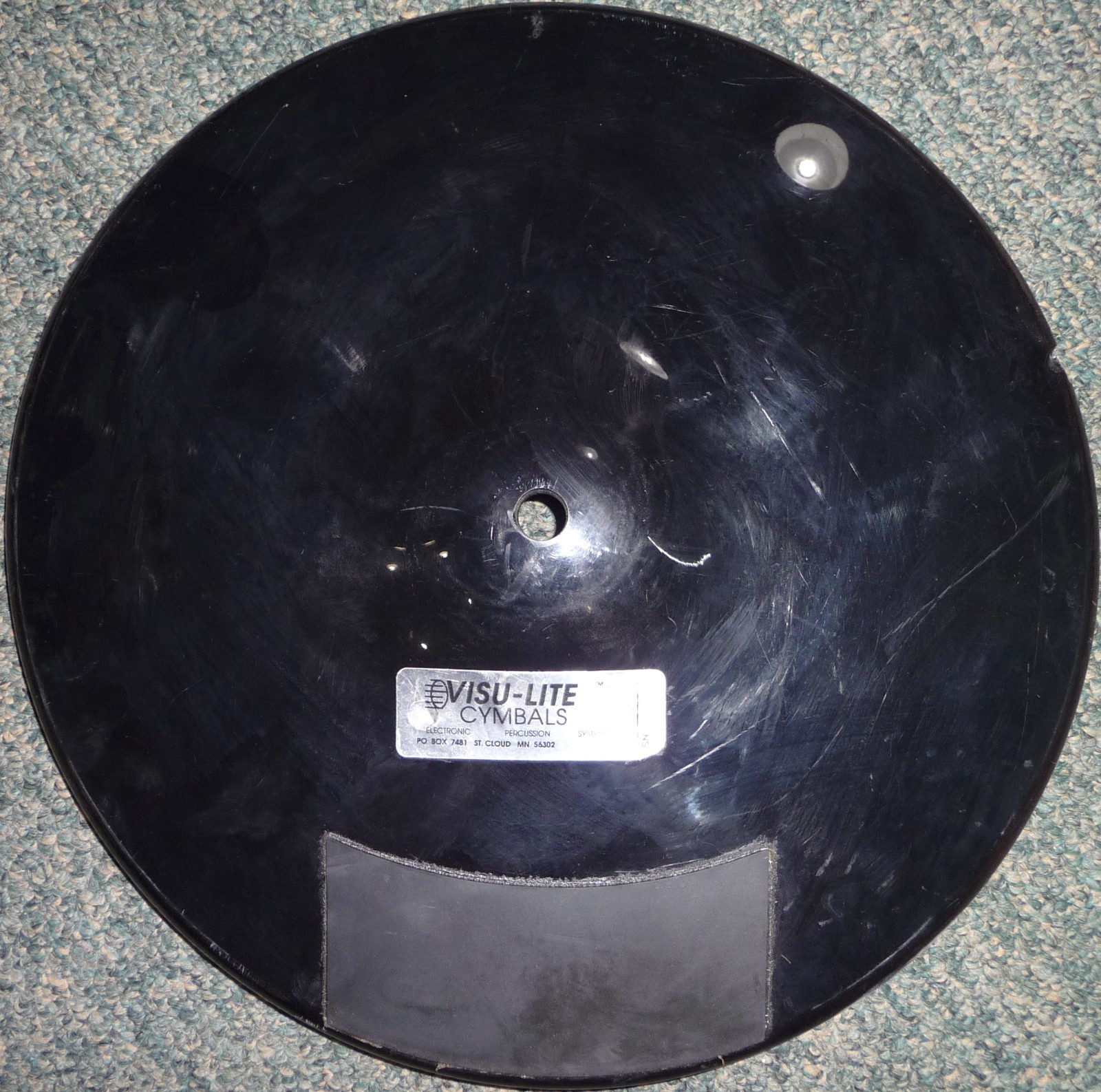 Electronic Cymbal VISU-LITE 12 3/4"  w/Chip SEE PICS